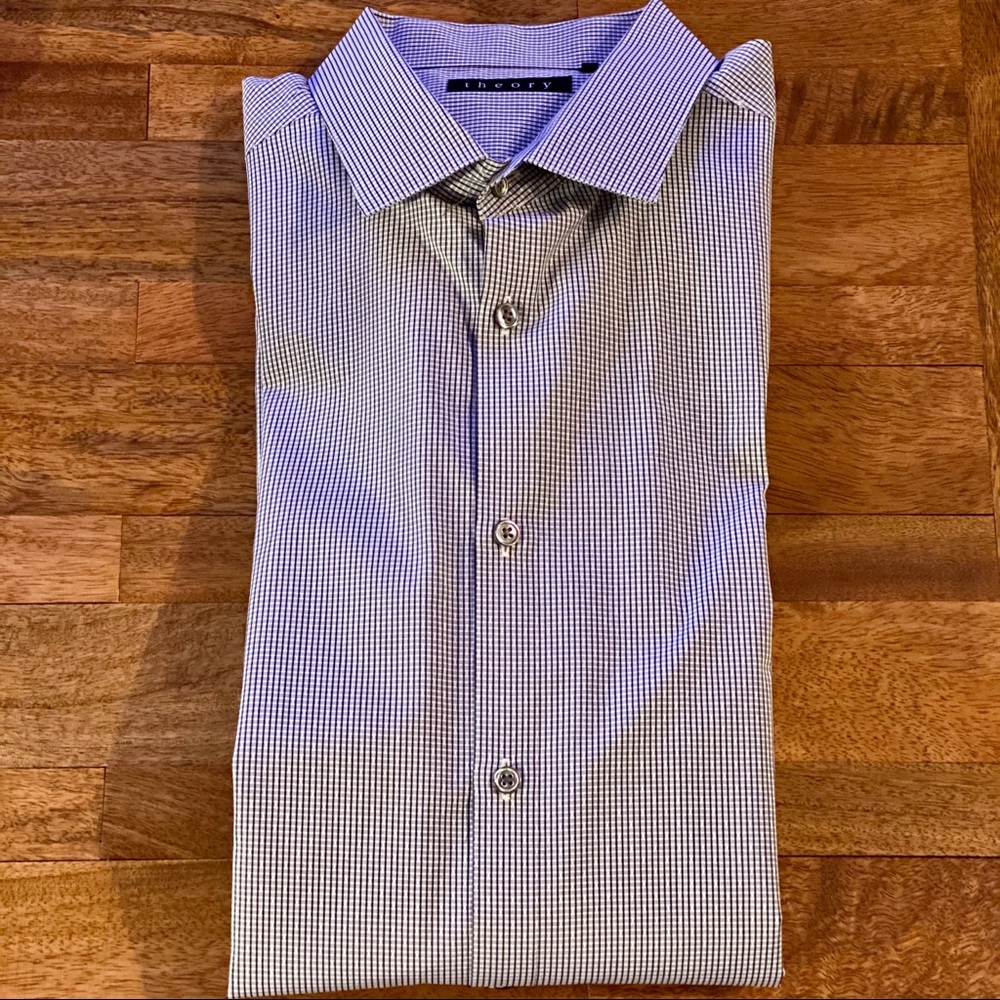 Theory L/S Button Down Dress Shirt